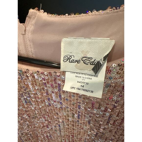 RARE EDITIONS Long Sleeve Size 14 Dress for Girls - Picture 3 of 7